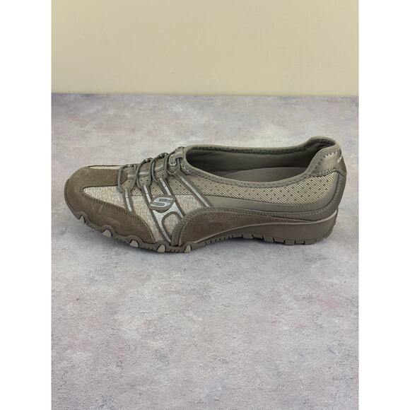 Skechers Women's Sassies Sprints 21244 Tan Casual Shoes Sneakers Size 11 - Picture 8 of 11